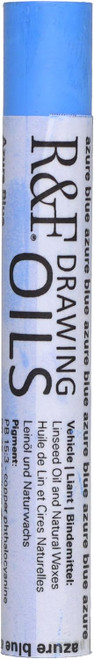  R&F Handmade Paints, Drawing Oil, Azure Blue 