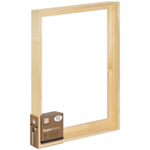 Ampersand Art Supply Ampersand Art Floaterframe, Maple - Bold - 7/8" - 18"x24" 