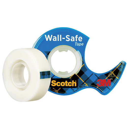 3M Scotch Wall-Safe Tape, 3/4" x 36yd