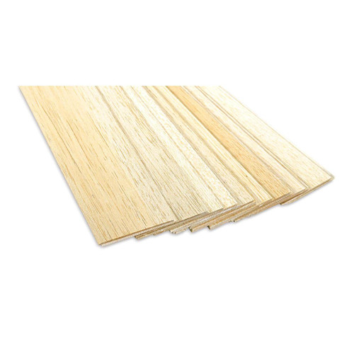 Bud Nosen Models Balsa Wood 3/32" x 3" x 36" 