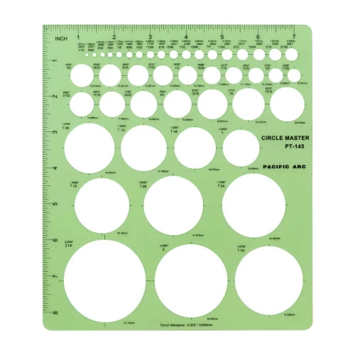 Pacific Arc Circle Master Template 