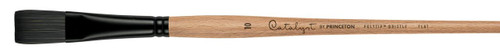 Princeton Artist Brush Company Princeton Brush Catalyst Polytip Bristle, Series 6400, Long Handle, Flat 4 