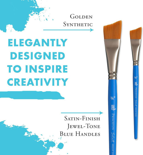 Princeton Brush Select Artiste, Series 3750, Angle Shader 3/4"