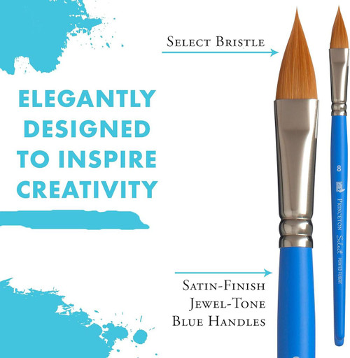 Princeton Brush Select Artiste, Series 3750, Pointed Filbert 8 Princeton Brush Select Artiste, Series 3750, Pointed Filbert 8