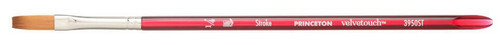 Princeton Artist Brush Company Princeton Brush Velvetouch, Series 3950, Short Handle Brushes, Stroke 1/2" 