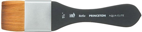Princeton Artist Brush Company Princeton Brush Aqua Elite, Synthetic Kolinsky Sable, Series 4850, Mottler 1.5"  Princeton Artist Brush Company Princeton Brush Aqua Elite, Synthetic Kolinsky Sable, Series 4850, Mottler 1.5"