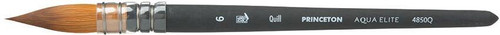 Princeton Artist Brush Company Princeton Brush Aqua Elite, Synthetic Kolinsky Sable, Series 4850, Quill 6  Princeton Artist Brush Company Princeton Brush Aqua Elite, Synthetic Kolinsky Sable, Series 4850, Quill 6