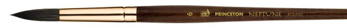 Princeton Artist Brush Company Princeton Brush Neptune Synthetic Squirrel, Series 4750, Round 4  Princeton Artist Brush Company Princeton Brush Neptune Synthetic Squirrel, Series 4750, Round 4