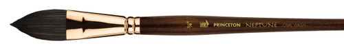 Princeton Artist Brush Company Princeton Brush Neptune Synthetic Squirrel, Series 4750, Oval Wash 1/2" 