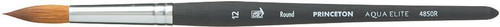 Princeton Artist Brush Company Princeton Brush Aqua Elite, Synthetic Kolinsky Sable, Series 4850, Round 0 