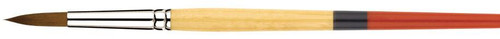 Princeton Artist Brush Company Princeton Brush Snap! Series 9650, Short Handle, Gold Taklon, Round 12 