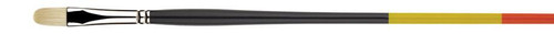 Princeton Artist Brush Company Princeton Brush Snap! Series 9700, Long Handle, Natural Bristle, Filbert 2 