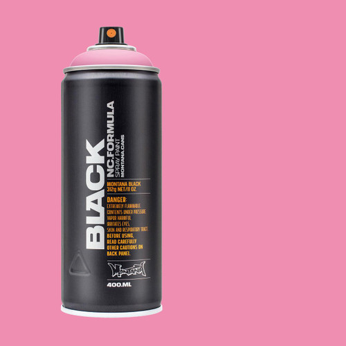 Montana Cans BLACK Spray Paint, 400ml, Pink Cadillac