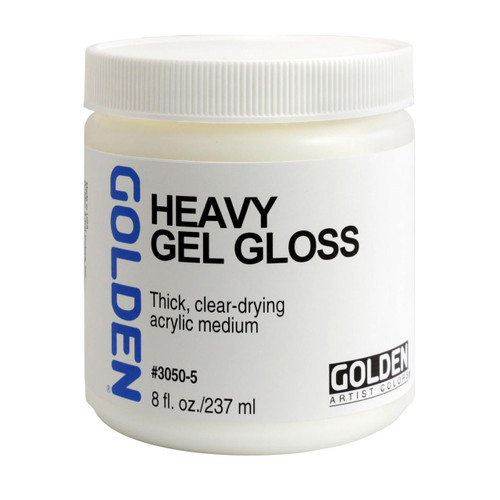 Golden Artist Colors Golden Heavy Gel, Gloss, 8oz. 