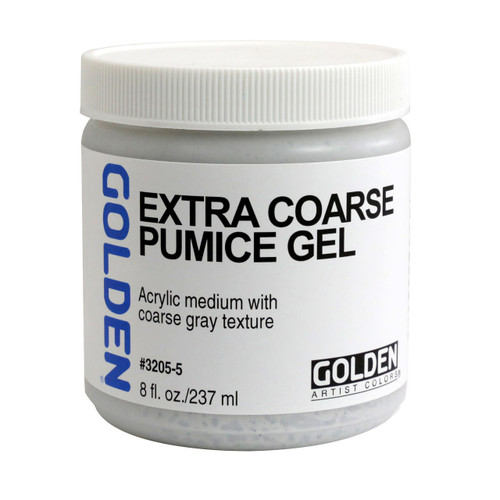 Golden Artist Colors Golden Pumice Gel, Extra Coarse, 8oz. 