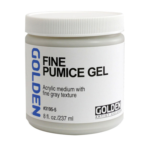 Golden Artist Colors Golden Pumice Gel, Fine, 8oz. 