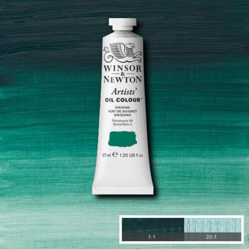 Winsor & Newton Artists' Oil Color, 37ml, Viridian