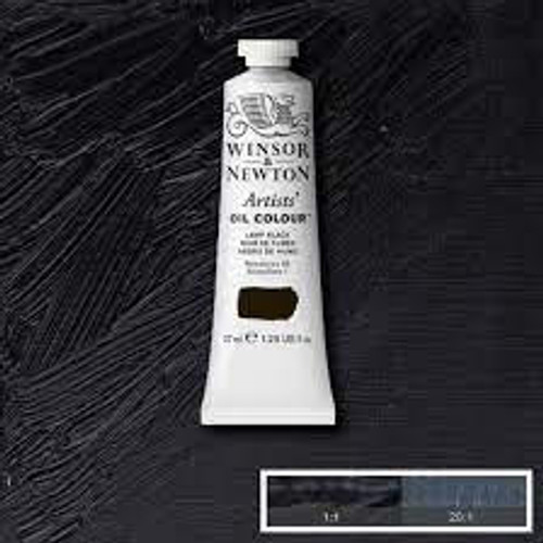 Winsor & Newton AOC - Lamp Black 37mL Tube 