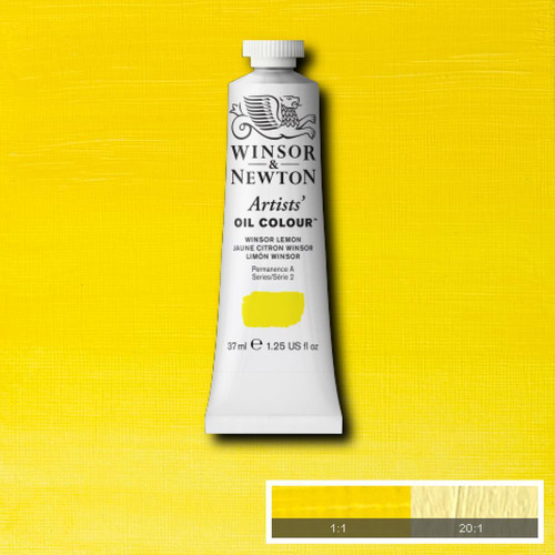 Winsor & Newton Artists' Oil Color, 37ml, Winsor Lemon Winsor & Newton Artists' Oil Color, 37ml, Winsor Lemon