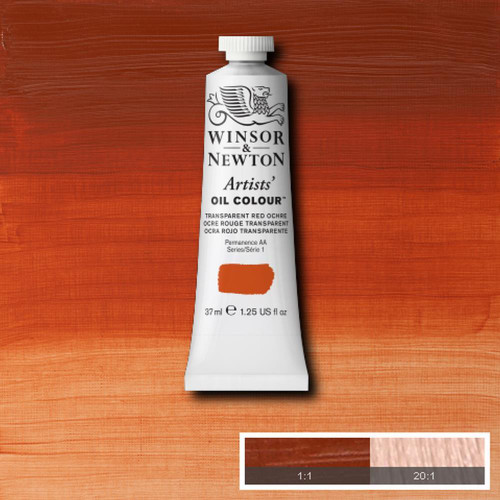 Winsor & Newton Artists' Oil Color, 37ml, Transparent Red Ochre