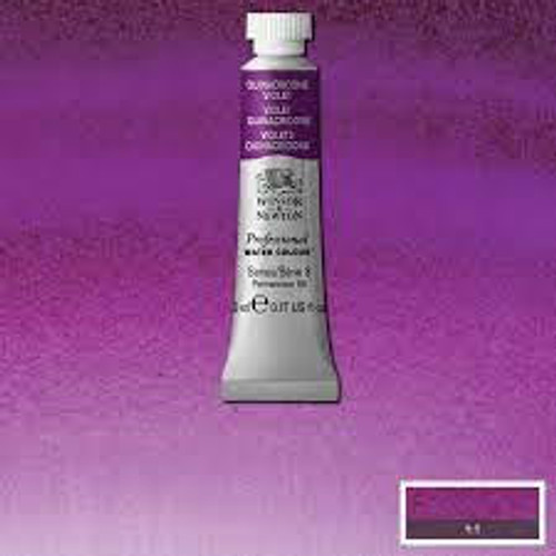 Winsor & Newton Professional Watercolor 5ml tube - Quinacridone Violet 