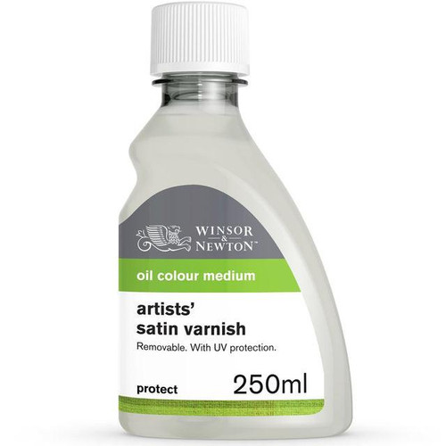 Winsor & Newton Artists' Satin Varnish - 250ml bottle 