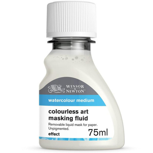 Winsor & Newton Art Masking Fluid, Colourless - 75ml bottle 