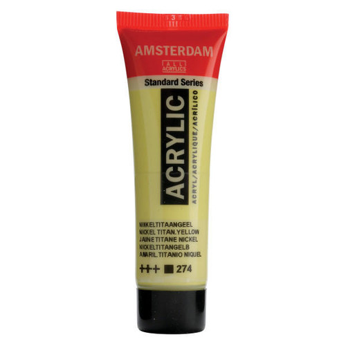Royal Talens Amsterdam Acrylic Nickel Titan.Yellow 20mL
