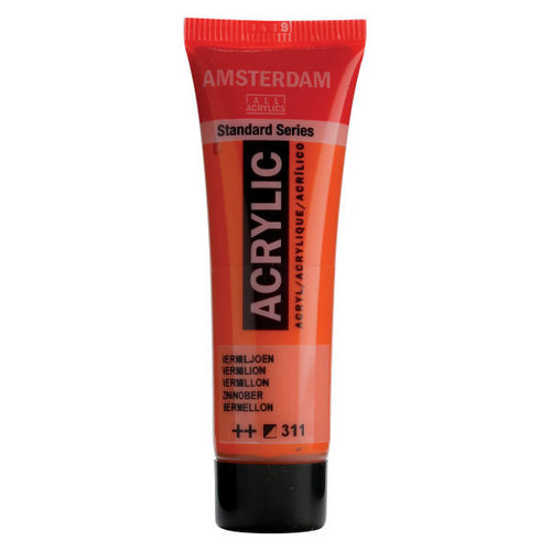 Royal Talens Amsterdam Acrylic Vermillion 20mL