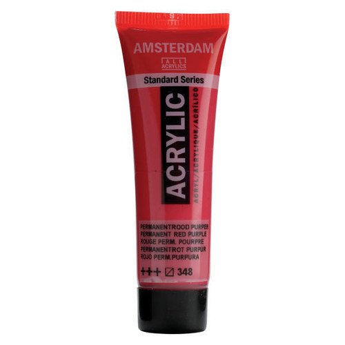 Royal Talens Amsterdam Acrylic Permanent Red Purple 20mL