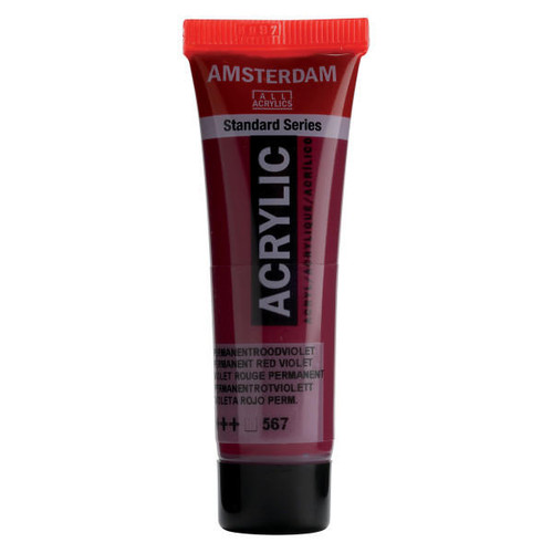 Royal Talens Amsterdam Acrylic Perm.Rd.Violet 20mL