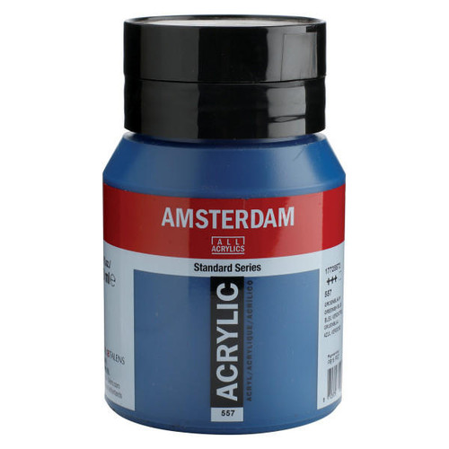 Royal Talens Amsterdam Acrylic Greenish Blue 500mL 