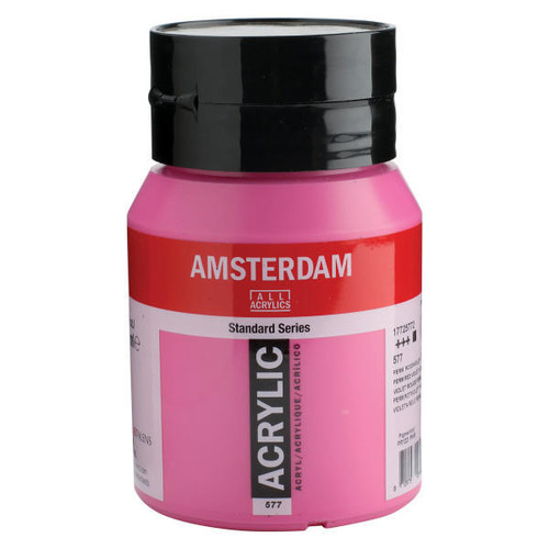 Royal Talens Amsterdam Acrylic P.Red Viol.Lt 500mL 