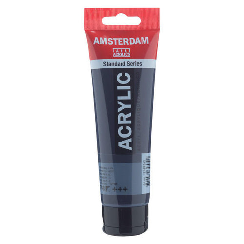 Royal Talens Amsterdam Acrylic Paynes Grey 708 120mL
