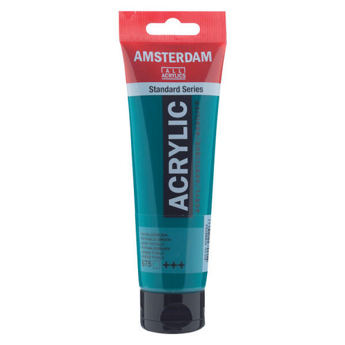 Royal Talens Amsterdam Acrylic Phthalo Green 675 120mL