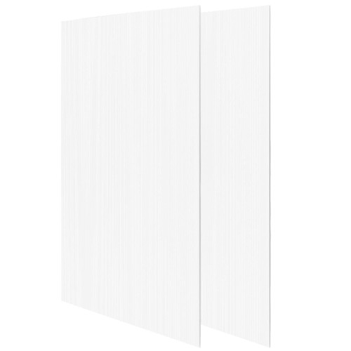 Coroplast Corrugated Plastic - Opaque White - 18"x24"