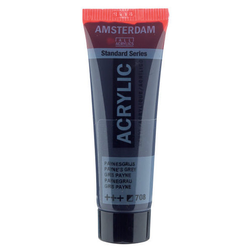 Royal Talens Amsterdam Acrylic Paynes Grey 20mL