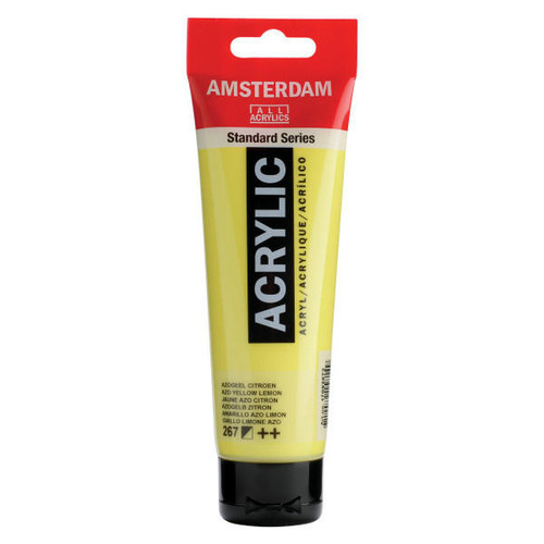 Royal Talens Amsterdam Acrylic Azo Yell Lemon 267 120mL 