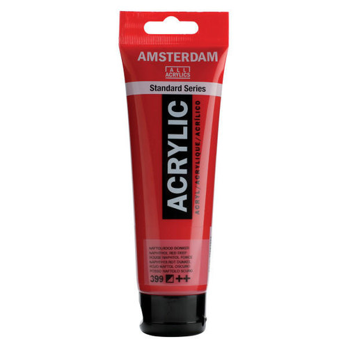 Royal Talens Amsterdam Acrylic Naphth Red Dp 399 120mL