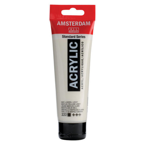 Royal Talens Amsterdam Acrylic Naples Yell Lt 222 120mL Royal Talens Amsterdam Acrylic Naples Yell Lt 222 120mL