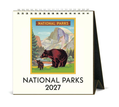Cavallini & Co. 2027 Desk Calendar, National Parks