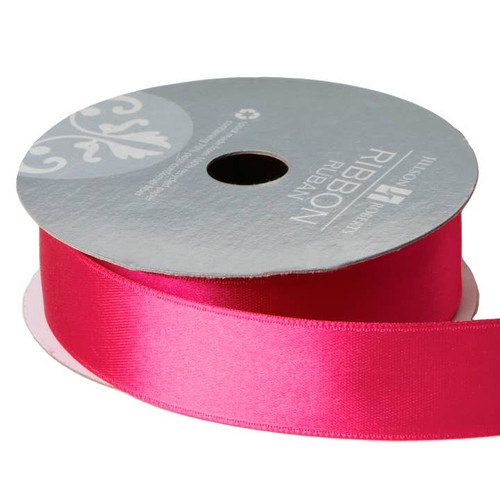 Jillson & Roberts Ribbon Roll, 1" Satin Magenta
