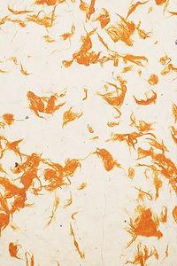 Aitoh Co Aitoh Nepalese Decorative Paper - Fiber Paper, Orange, 19.5"x29.5" 