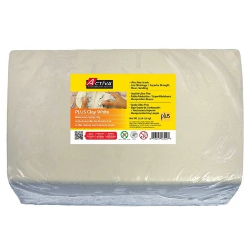 Activa PLUS Air Drying Clay, White, 22#