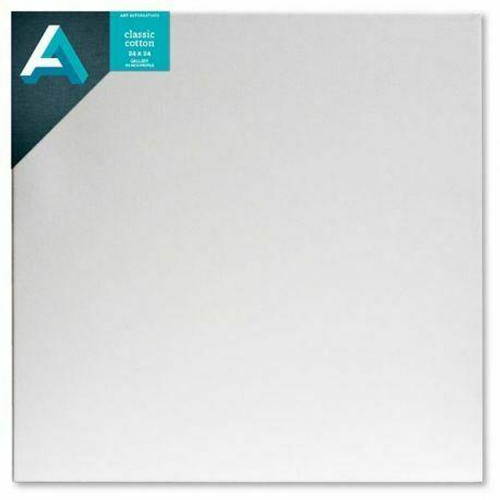 Art Alternatives AA Classic Cotton Stretched Canvas - Gallery - 1-3/8 Profile - 24 x 24