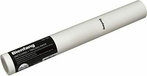 Bienfang - 106 White Sketching and Tracing Roll - 18 x 50 yds