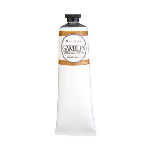 Gamblin Artist's Colors Gamblin Artist Grade Oil Color, 150ml, Raw Sienna