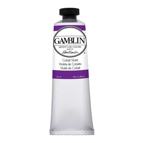 Gamblin Artist's Colors Gamblin Artist Grade Oil Color, 37ml Tube, Cobalt Violet 