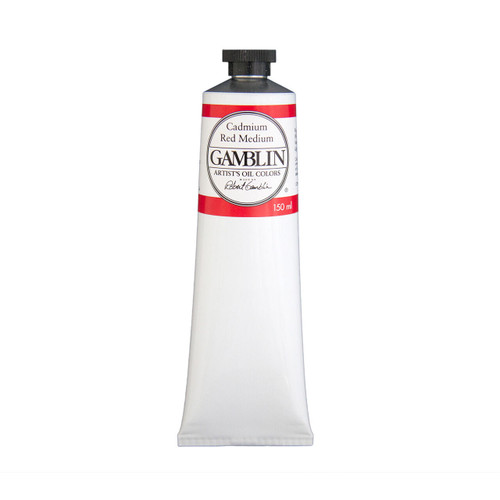 Gamblin Artist's Colors Gamblin Artist Grade Oil Color, 150ml, Cadmium Red Medium