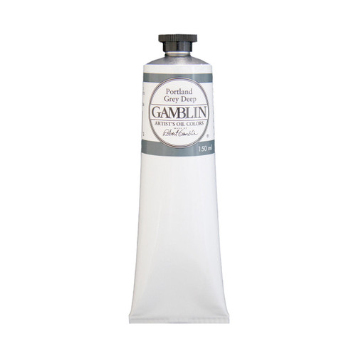 Gamblin Artist's Colors Gamblin Artist Grade Oil Color, 150ml, Portland Grey Deep